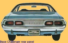 Base Challenger rear panel